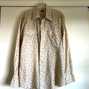 Vintage Miller Western Wear Pearl Snap Blouse